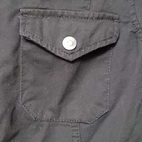 𝅺BLACK prince &fox jacket. Size medium - Picture 3 of 8